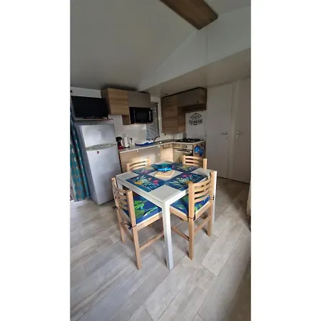 Mobil-home Clim, Tv, Ll La Carabasse 4 Etoiles - Mh-a012 Campingplads *