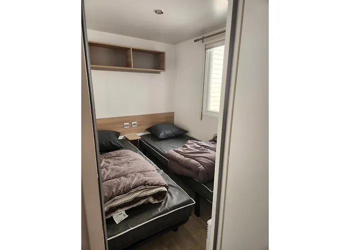 Campingplatz Mobil-home Clim, Tv, Ll La Carabasse 4 Etoiles - Mh-a012 Vias