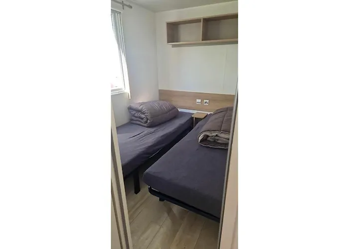 Campingplatz Mobil-home Clim, Tv, Ll La Carabasse 4 Etoiles - Mh-a012 Vias